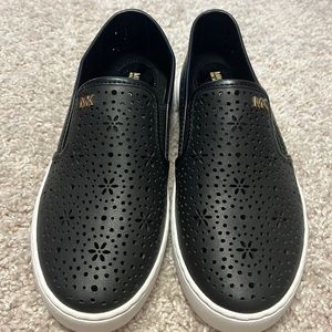 Micheal Kors Kane Slip On Sneaker- Black -Size 6
